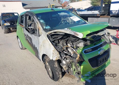 2014 Chevrolet Spark 1Lt Auto из США, поврежденный, VIN KL8CD6S90EC585693